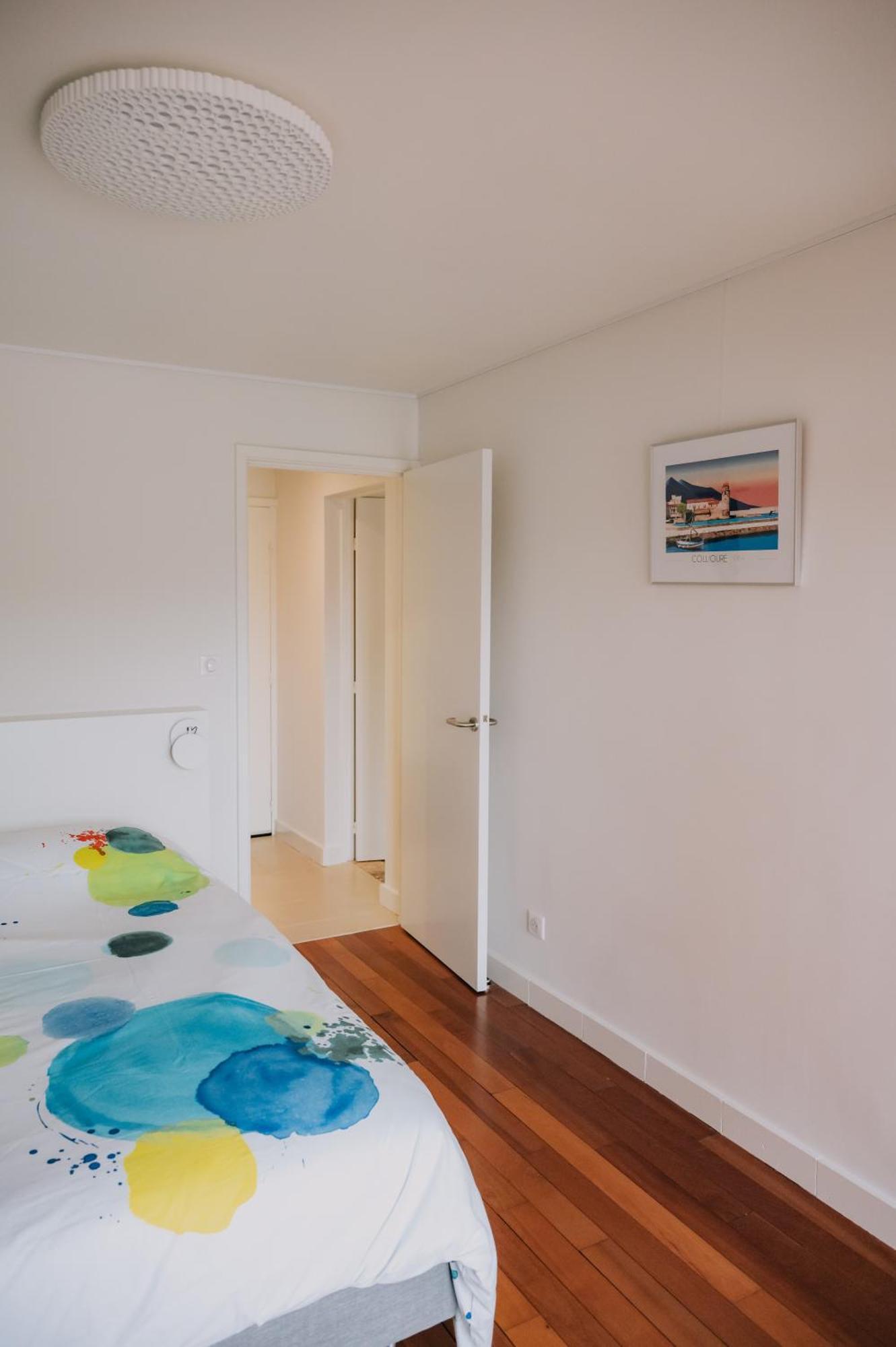 Splendide Appartement Climatise Avec Vue Sur Mer Et Clocher - Parking Et Wifi Collioure Bagian luar foto