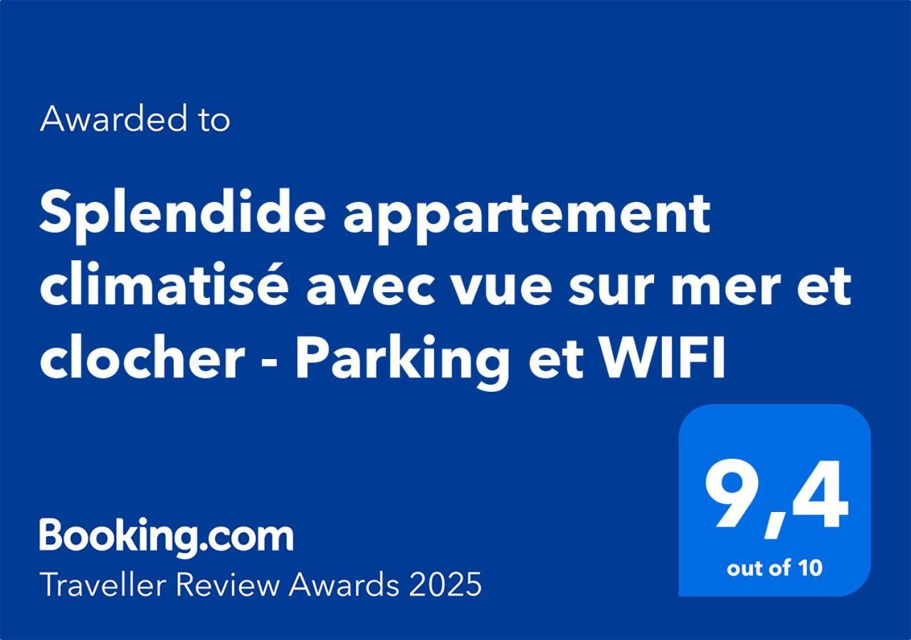 Splendide Appartement Climatise Avec Vue Sur Mer Et Clocher - Parking Et Wifi Collioure Bagian luar foto